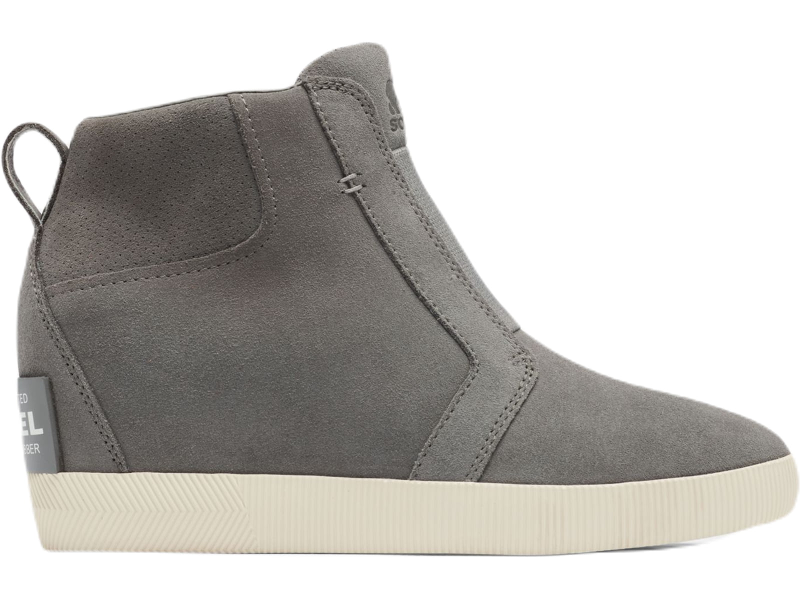 Sorel Out N About Pull On Wedge Boot - Women's Quarry/Sea Salt