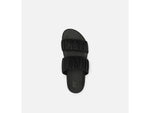 Sorel Roaming Two Strap Slide Sandals - Women's Black/Chalk 9.5 US