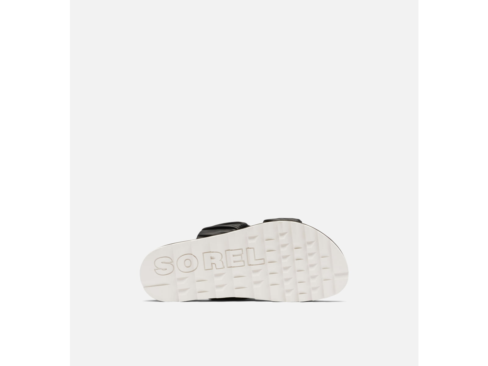 Sorel Roaming Two Strap Slide Sandals - Women's Black/Chalk 9.5 US