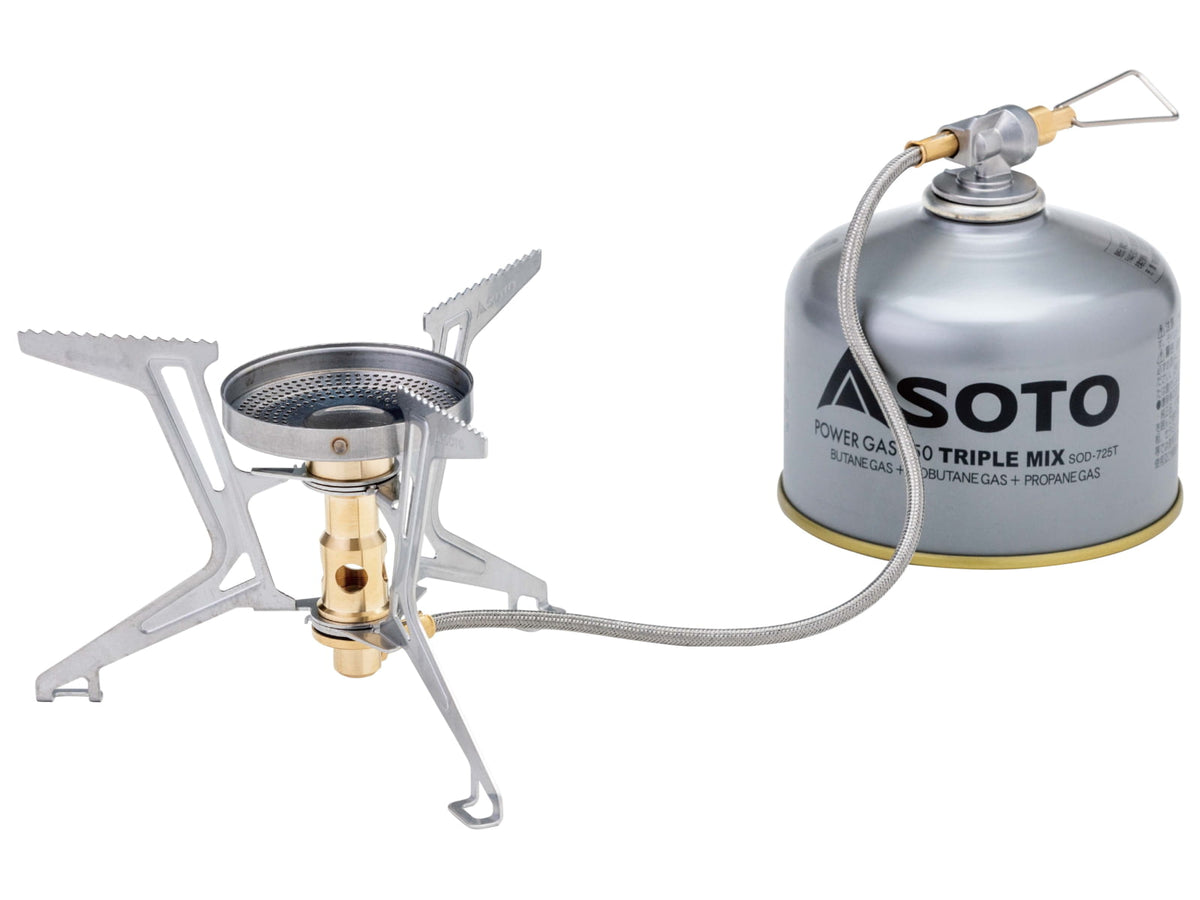 Soto Fusion Trek Stove Silver/Gold