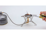 Soto Fusion Trek Stove Silver/Gold