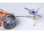 Soto Fusion Trek Stove Silver/Gold