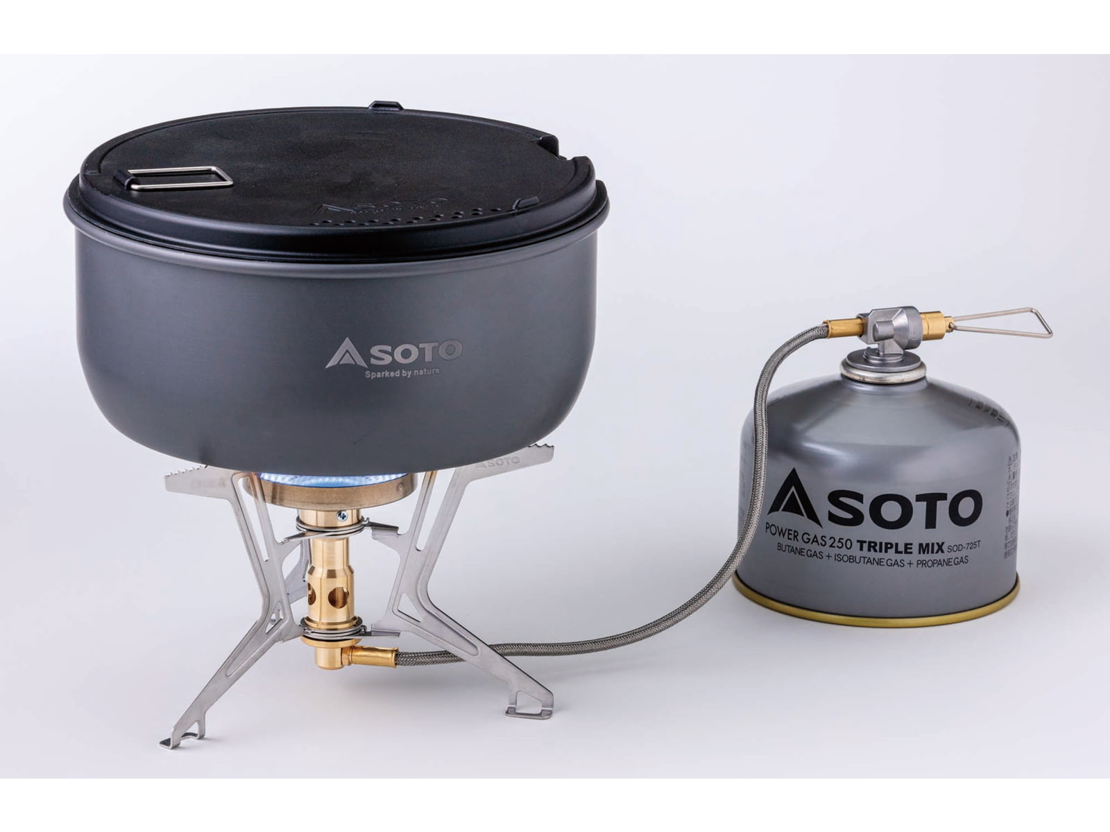 Soto Fusion Trek Stove Silver/Gold