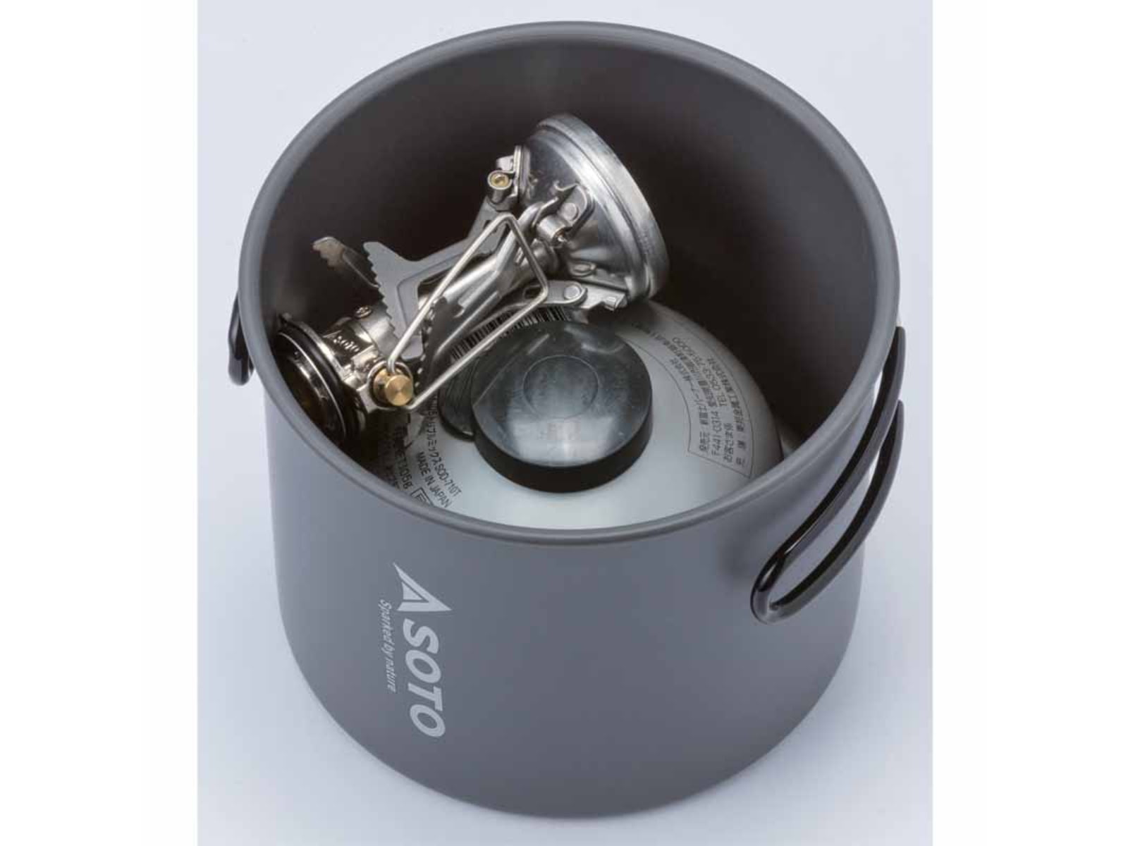 Soto New River Pot And Amicus w/ Igniter Grey OD-1NVE NR