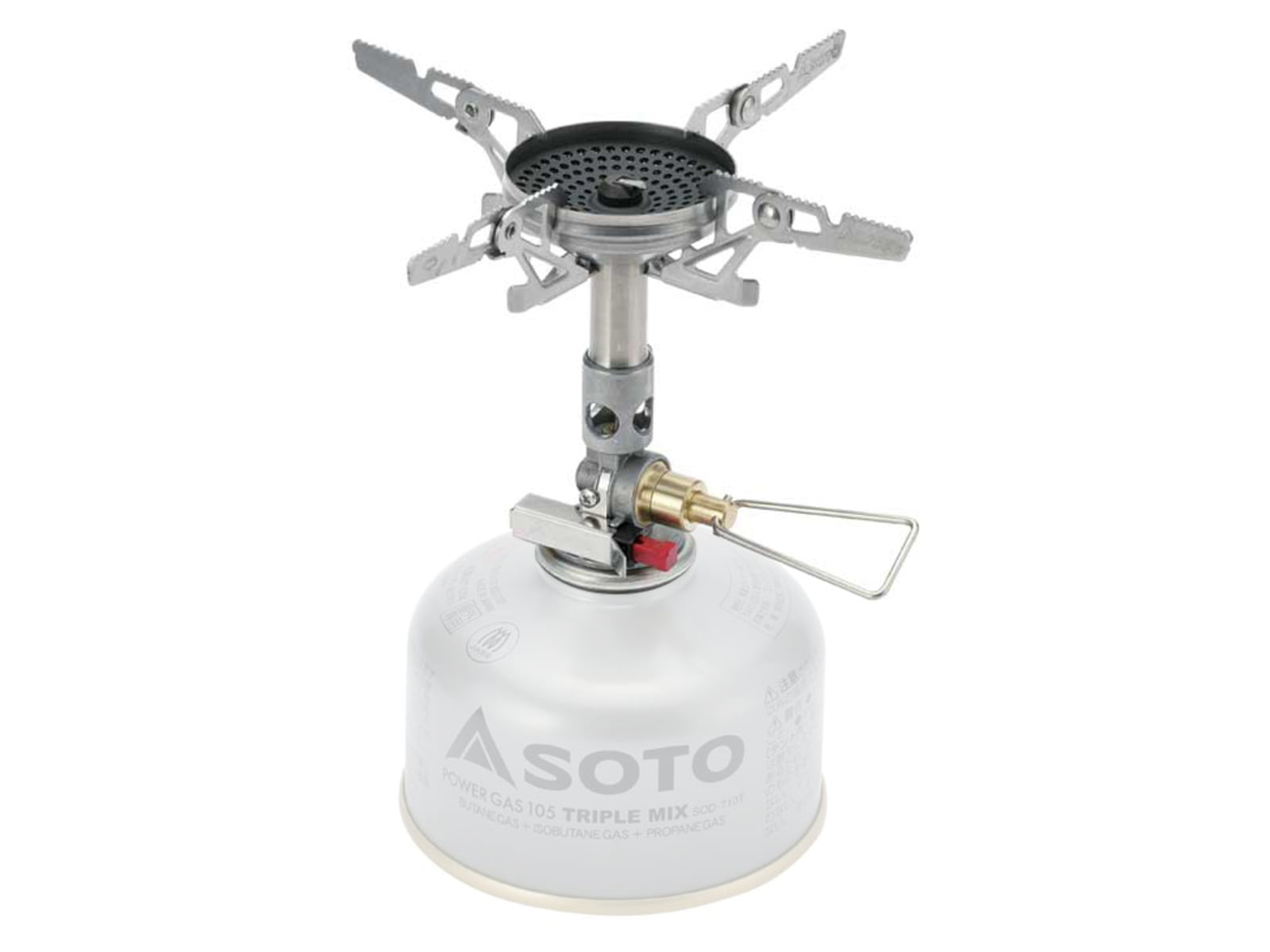 Soto WindMaster Stove with 4Flex Pot Support Silver
