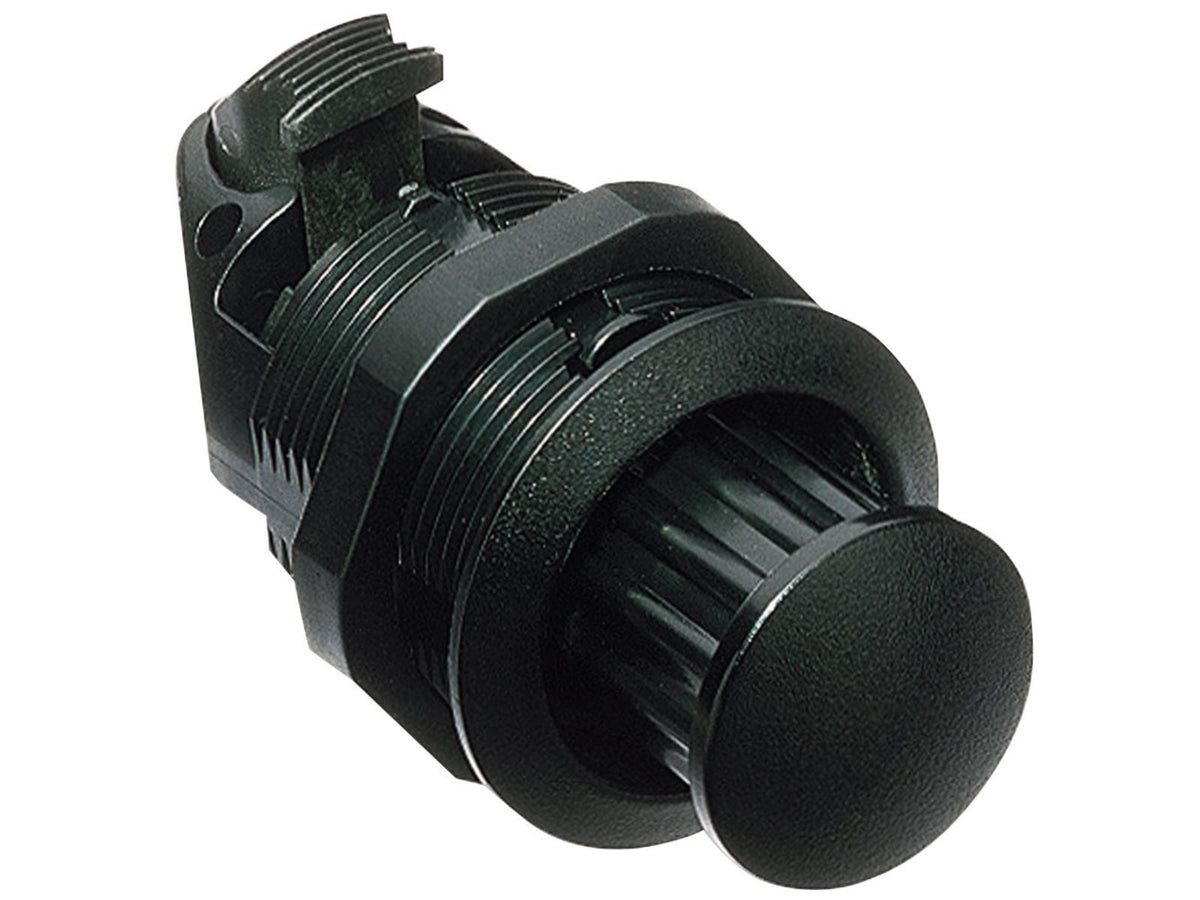 Southco Pop-Out Knob Latch w/Fixed Grip Threaded Body - Black Plastic M1-2A-13-5