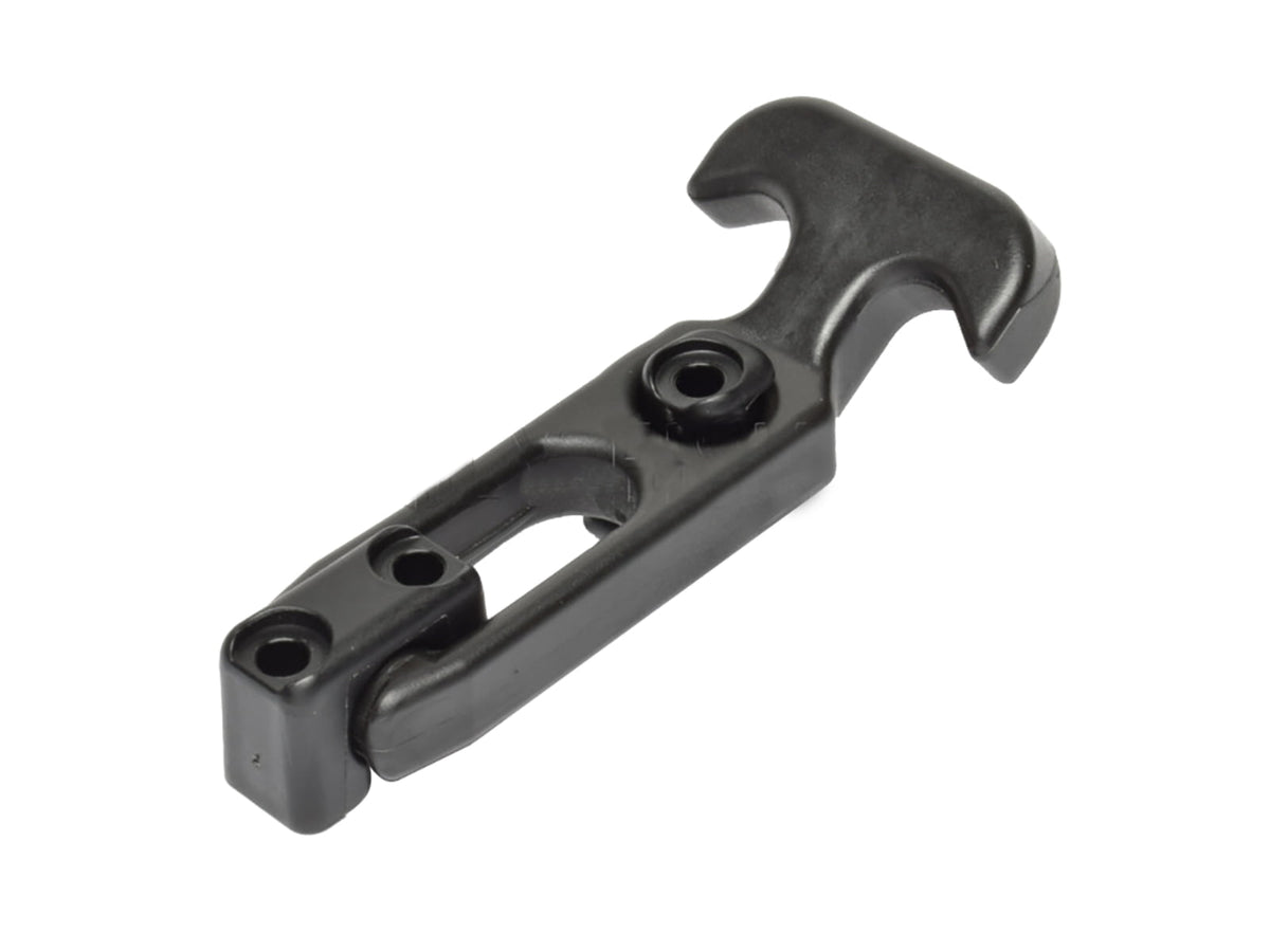 Southco T-Handle Latch - Black Flexible Rubber w/Keeper F7-53