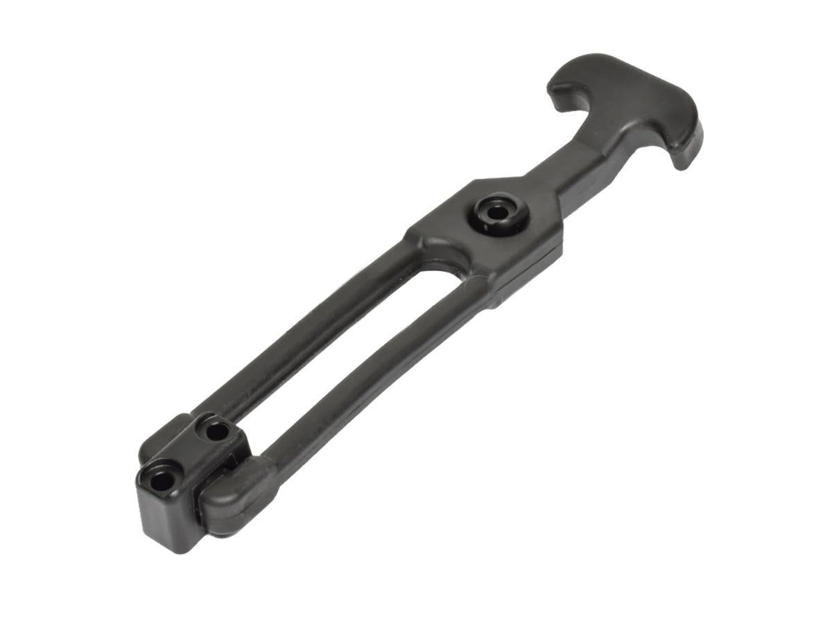 Southco T-Handle Latch w/Keeper - Pull Draw Front Mount Black Flexible Rubber F7-73