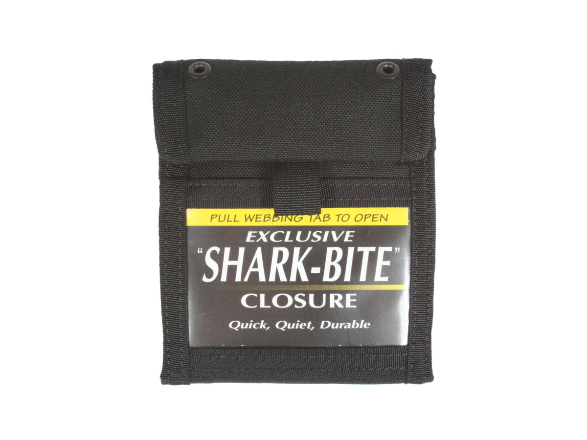 Spec-Ops T.H.E. Wallet BK - Black w/ 'Shark-Bite' Closure