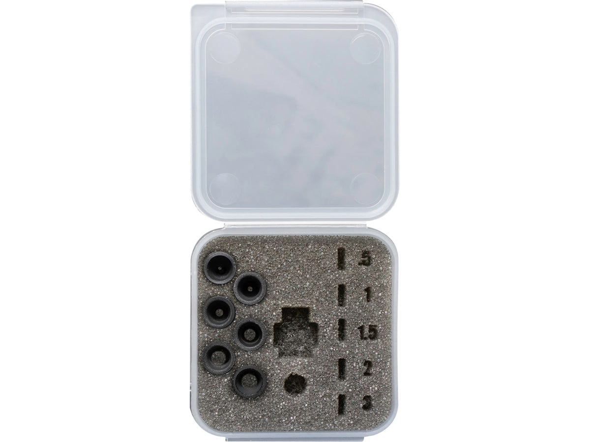 Specialty Archery Podium Peep Aperture 5 Pk Kit Black PPAKT