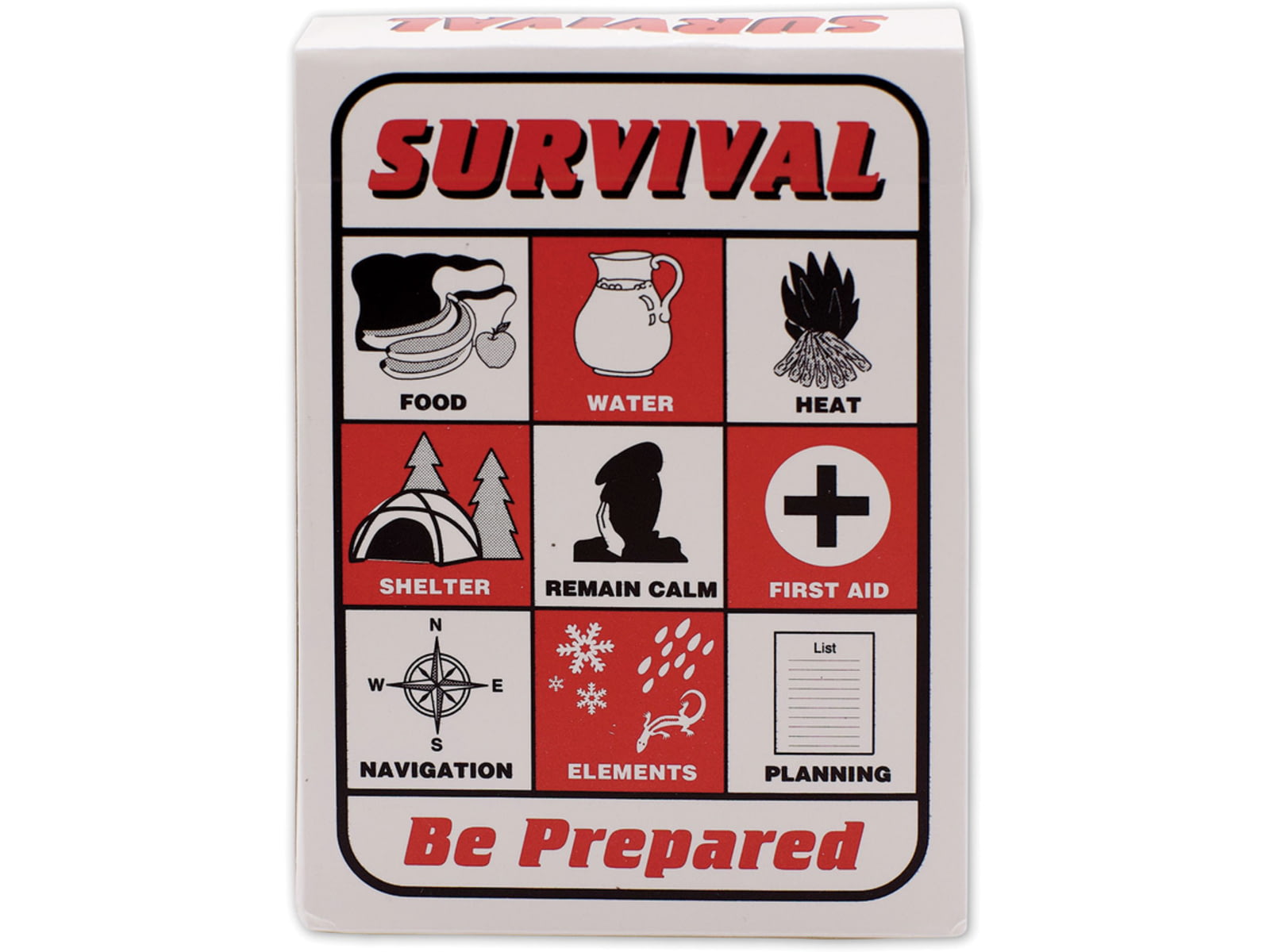Speedhook Survival Playing Cards 3.5in x 2.5in SURPC