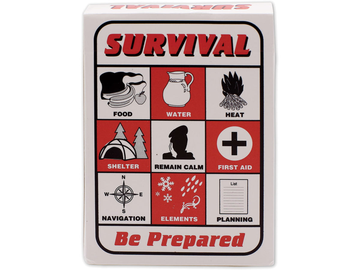Speedhook Survival Playing Cards 3.5in x 2.5in SURPC