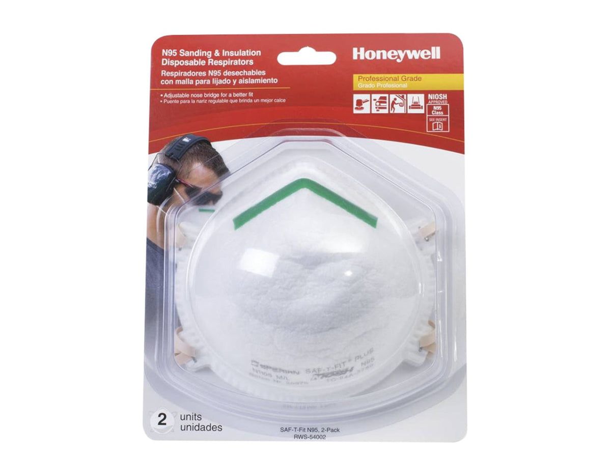 Sperian Saf-t-fit Plus N95 Disposable Respirator - RWS-54002