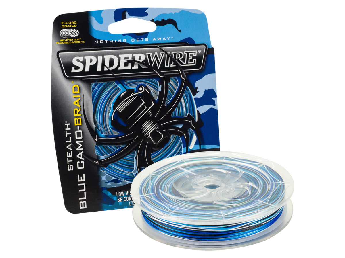 Spiderwire SCS80BC-300 Stealth CamoBlue 80lb 300yd