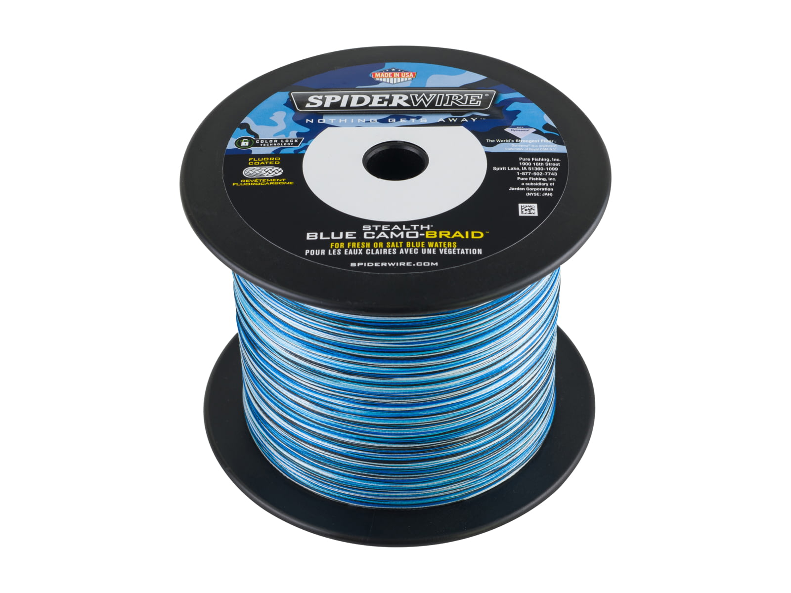 Spiderwire SS10BC-1500 Stealth Camo Blue 10lb 1500yd 1370453