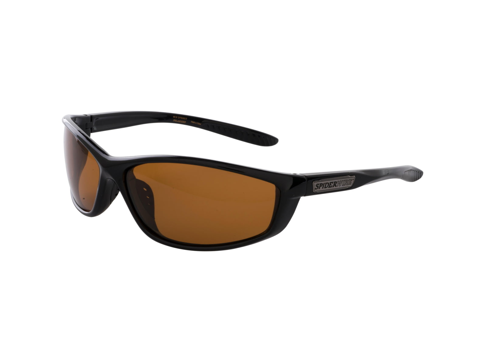 Spiderwire Web Spinner Sunglasses Black Frame Copper Lens SSGWSGBL-C