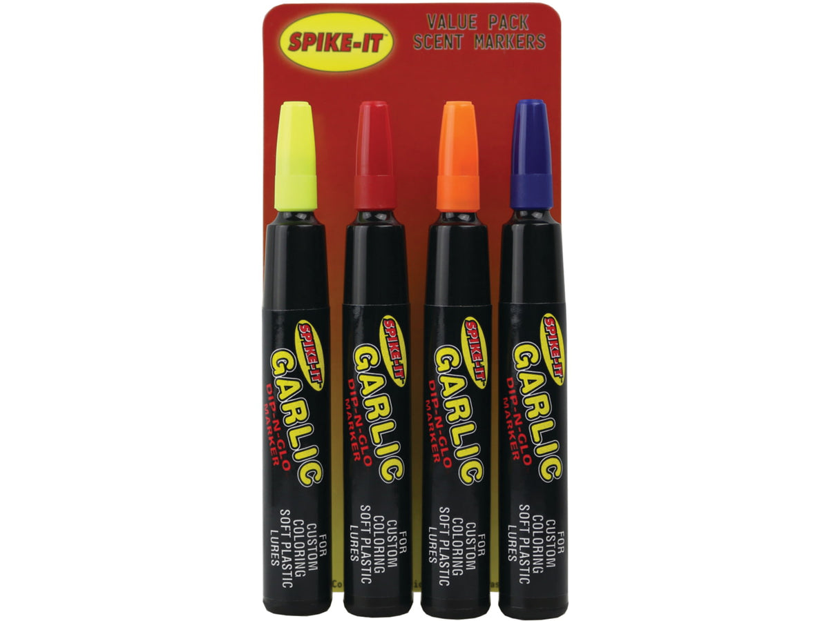 Spike It Marker Set Garlic Chart/Red/Orange/Blue 4pk SP16001