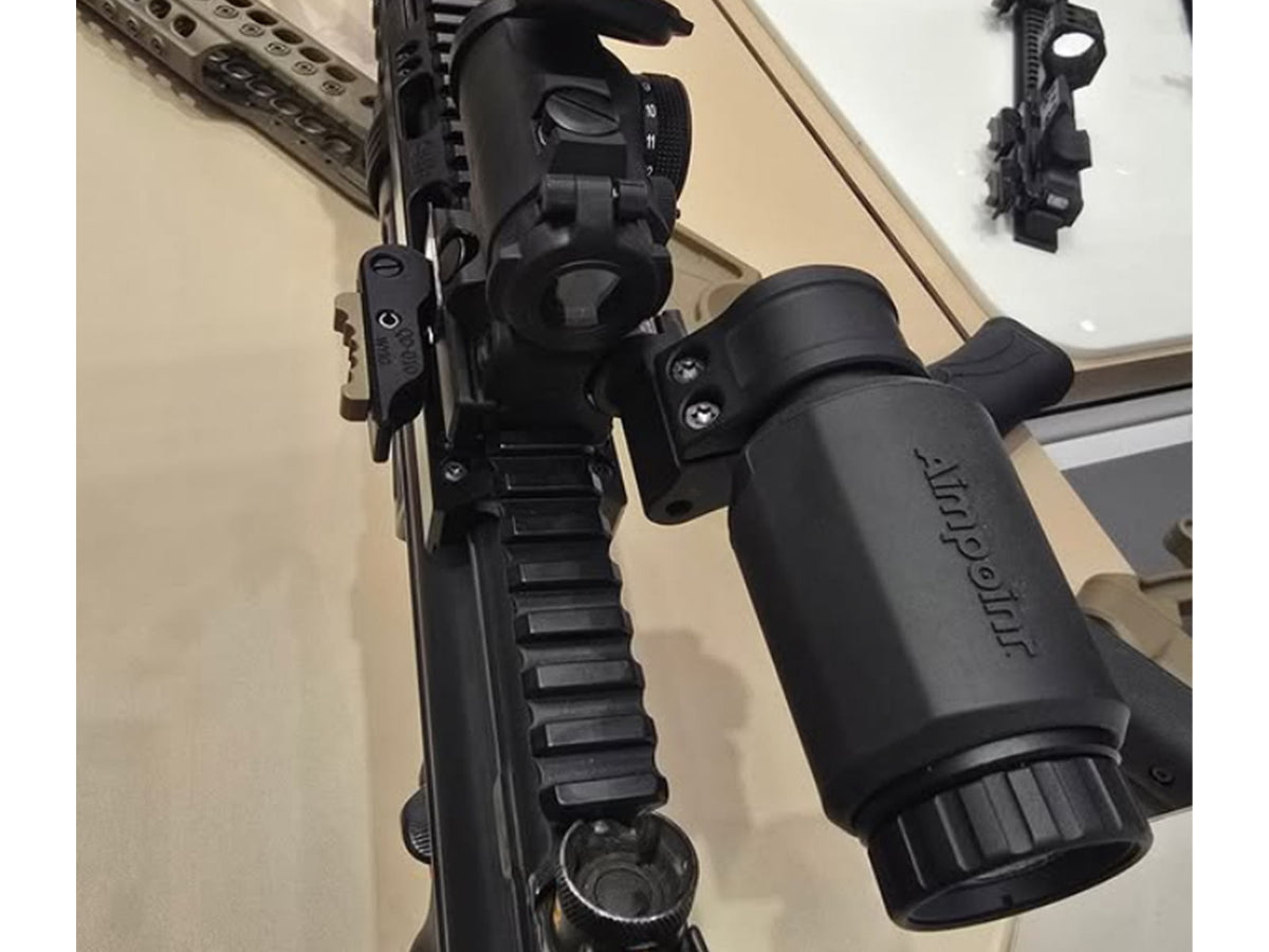 Spuhr Aimpoint T-2/Comp M5 Magnifier Mount QDP 39mm Black QDF-20153K
