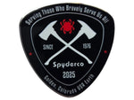 Spyderco 2025 Fire Dragon Coin Black
