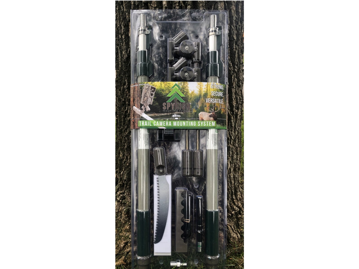 SpyHigh Mounting System Trail Camera Complete Mounting System Tan/Green SHCS