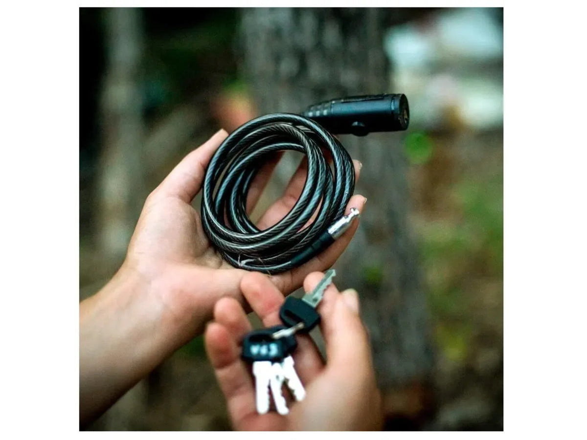 Spypoint 6ft Cable Lock w/2 Keys Black 5770