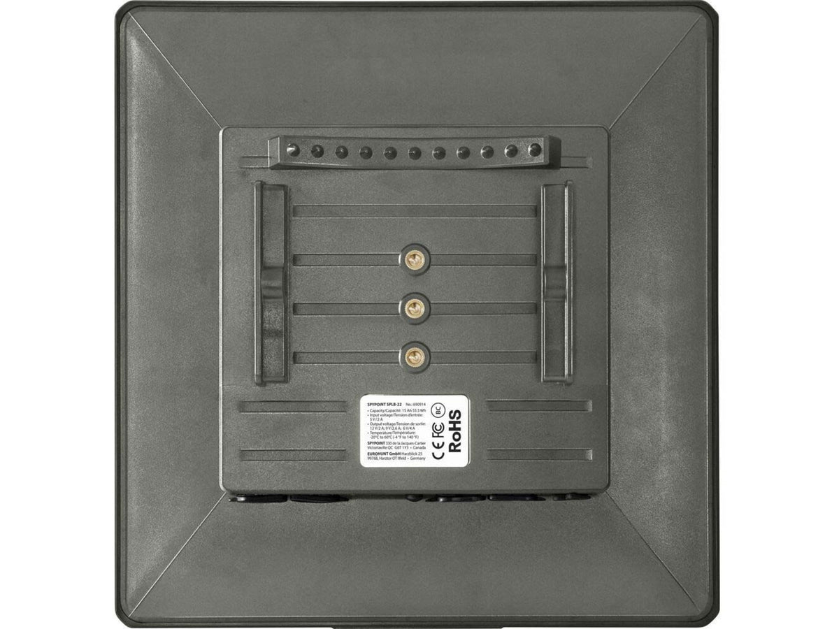 Spypoint SPLB-22 Lithium Battery Solar Panel Gray 5548