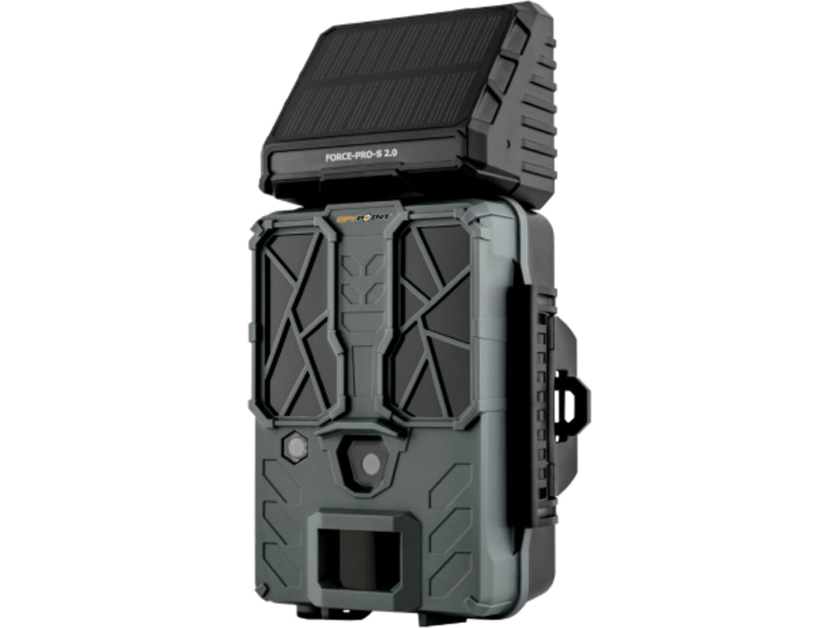 Spypoint Force-Pro-S 2.0 Solar Trail Camera 4k Gray 1858