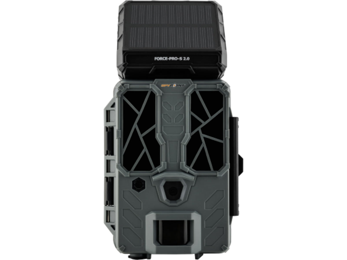 Spypoint Force-Pro-S 2.0 Solar Trail Camera 4k Gray 1858
