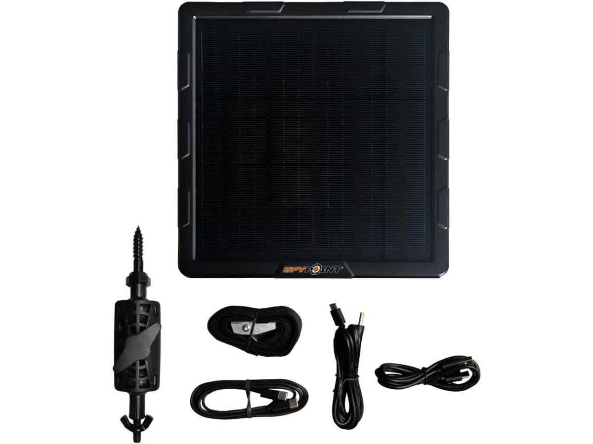 Spypoint SPLB-10 Compact Solar Panel Black 5540