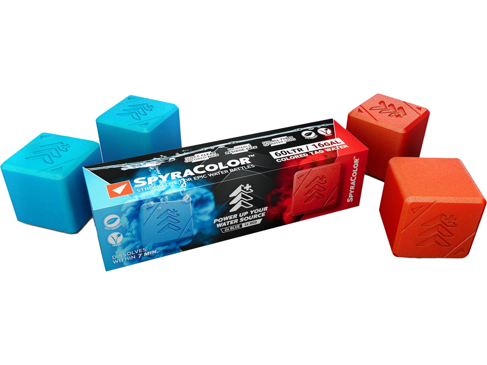 Spyra Colors Blue and Red