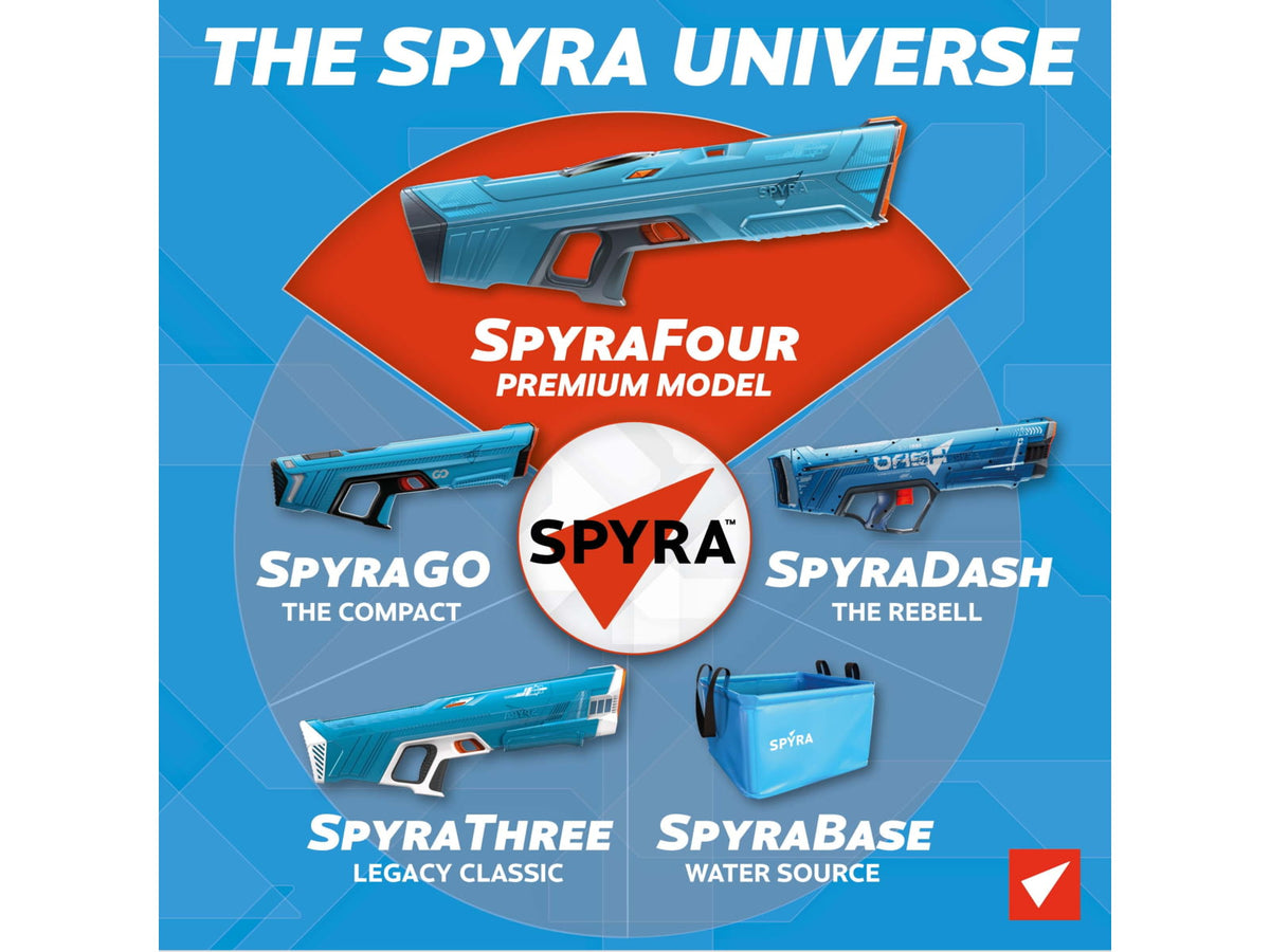 Spyra Four Water Blaster Blue