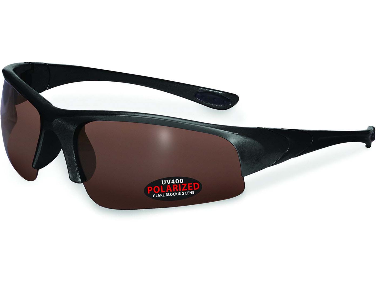 SSP Eyewear Chewuch Polarized Glasses Black Frame Bronze Lens CHEWUCH BLK BRZ