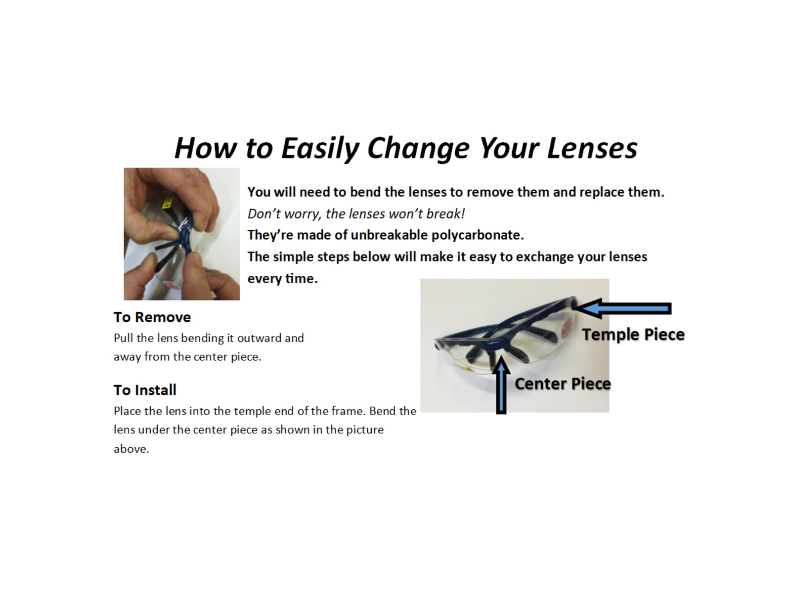 SSP Eyewear Top Focal Assorted Interchangeable Shooting Glasses w/