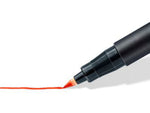 Staedtler Lumocolor Permanent F Width Pen Pack - 4 Colors w/ Stand-Up Box - Red Blue Green Black 318 WP4