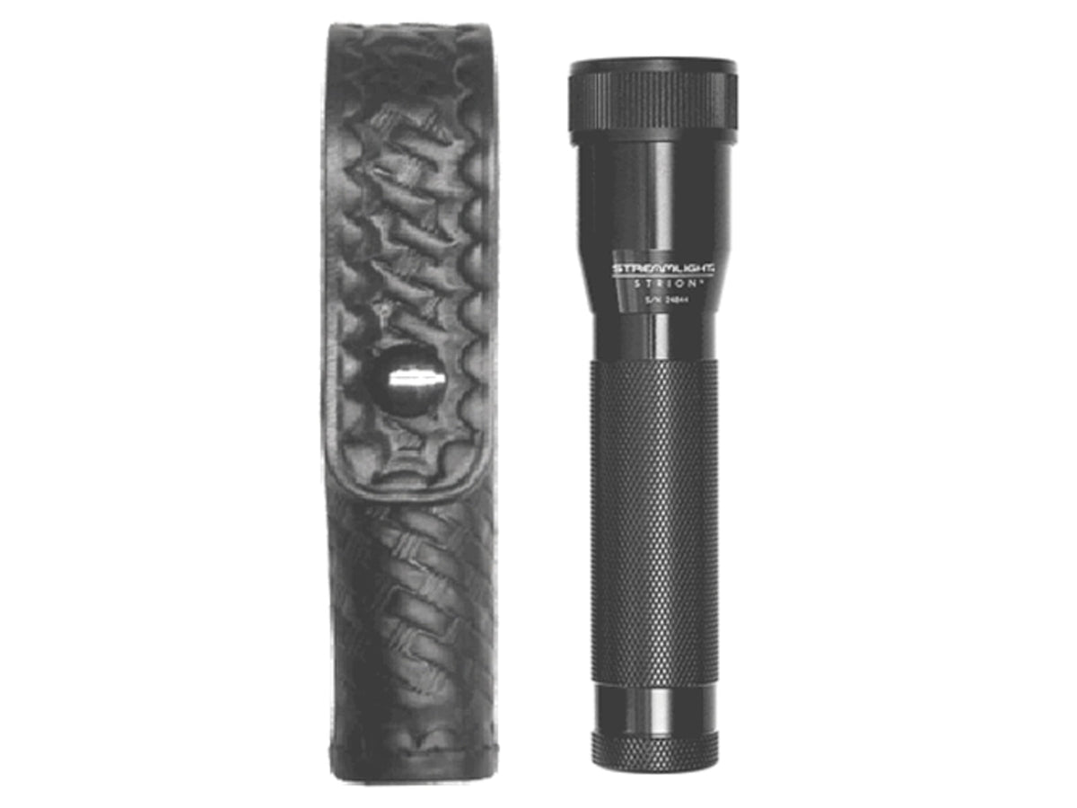 Stallion Leather Tactical 5 Light Covered Holder Black - SFR-3-B2
