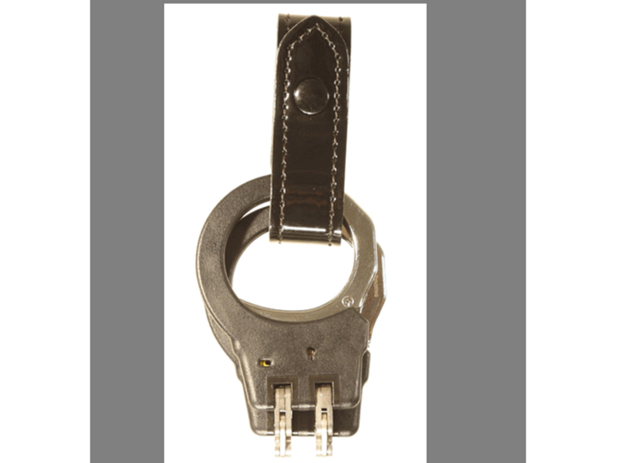 Stallion Leather Universal Handcuff Strap Black - HCS-2-B2