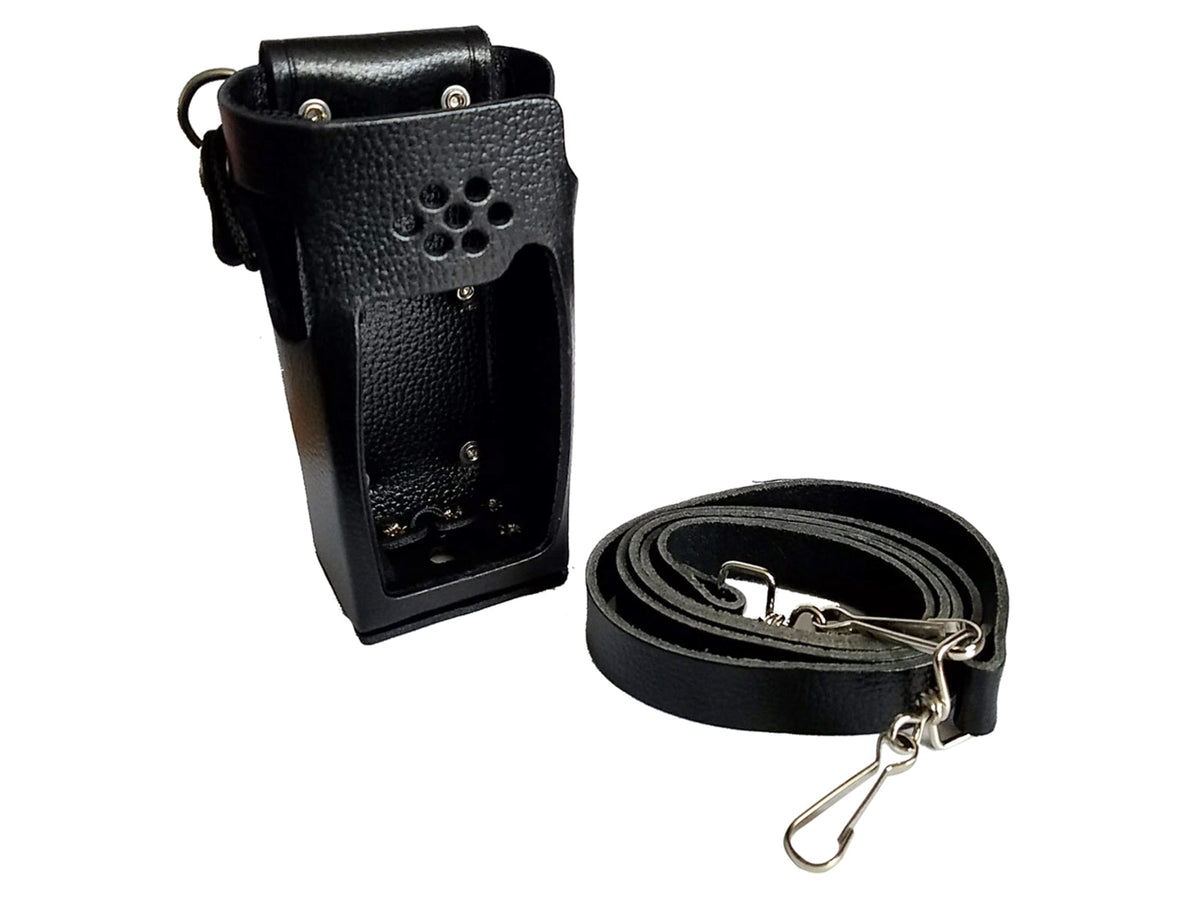 Standard Horizon Case w/Belt Loop & Shoulder Strap Leather SHC-18