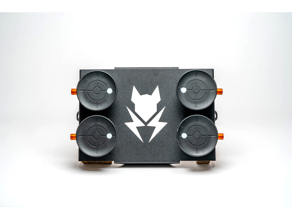 Star-Batt SUX Mounts - Pack of 4 Black/Orange SB-SUX