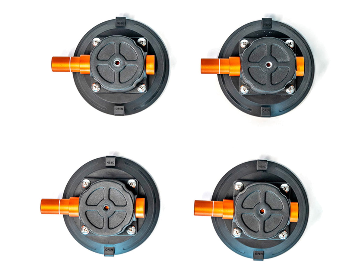 Star-Batt SUX Mounts - Pack of 4 Black/Orange SB-SUX