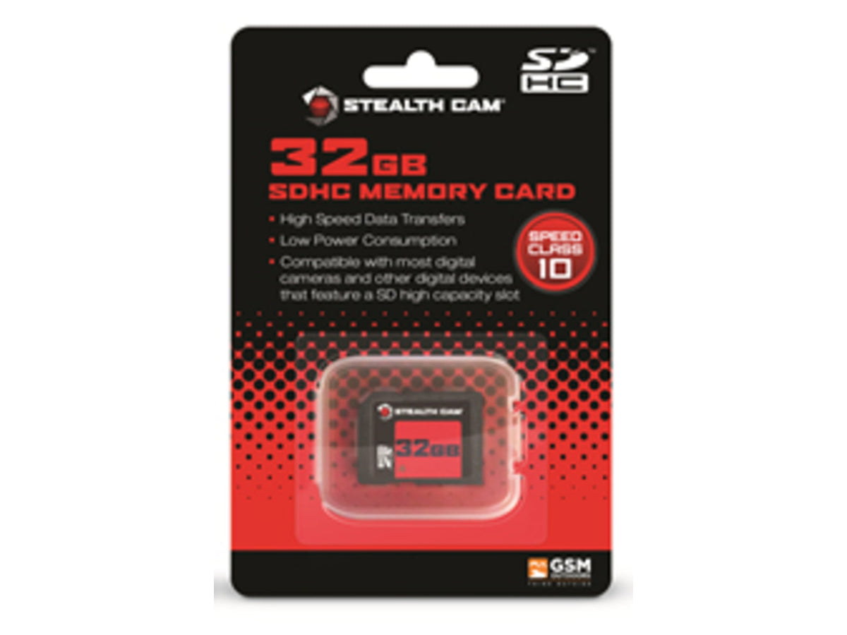Stealth Cam 32GB SDHC Memory CardSingle Pack STC-32GB