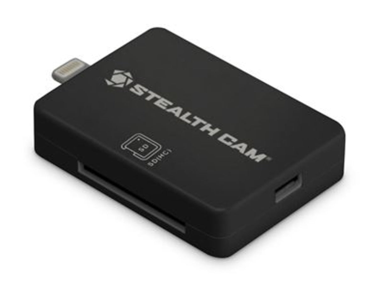Stealth Cam Micro Usb Memory Card Reader Apple Iphone/Ipad STC-SDCRIOS