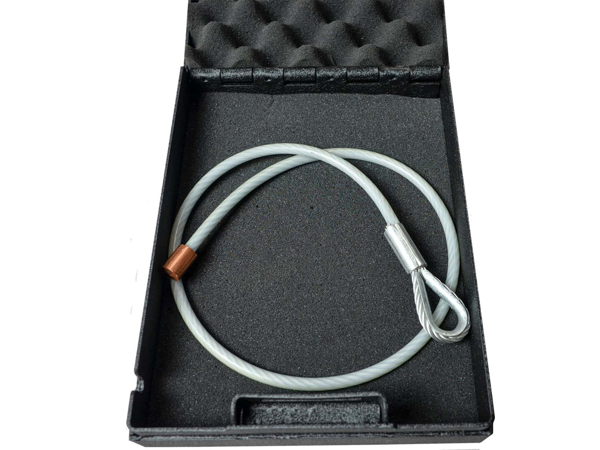 Steelhead Outdoors Security Cable 3ft Silver Standard