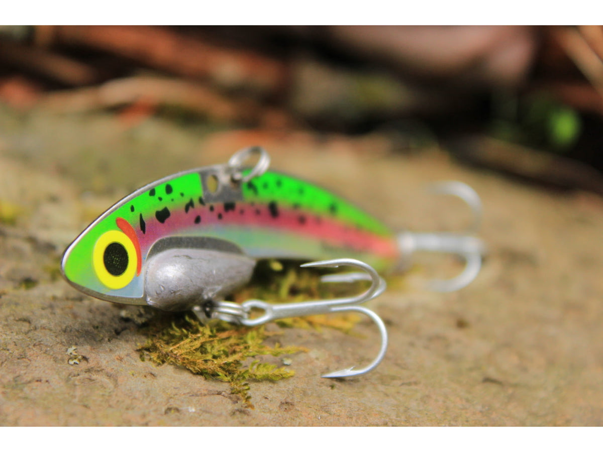 SteelShad 3/8 oz Blade Bait Perch/Firetiger