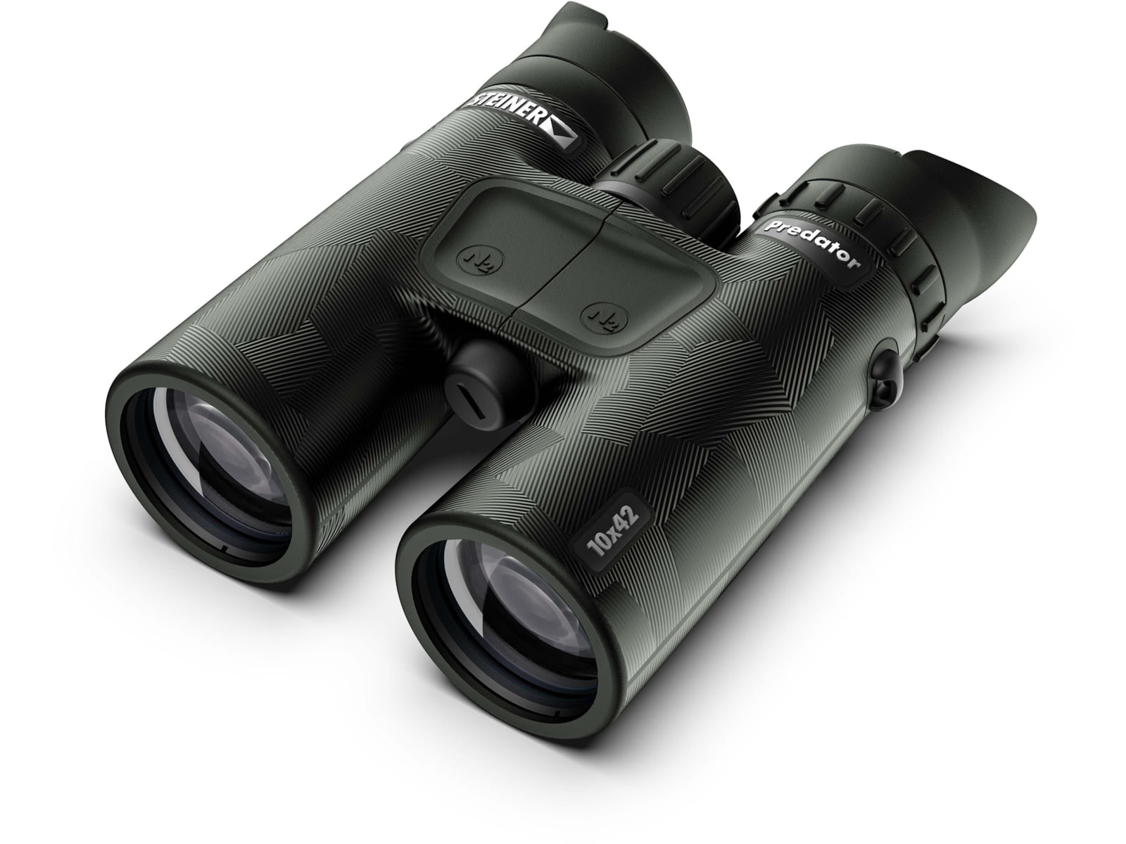 Steiner Predator 10x42mm Roof Prism Binocular NBR Long Life Rubber Armoring Black