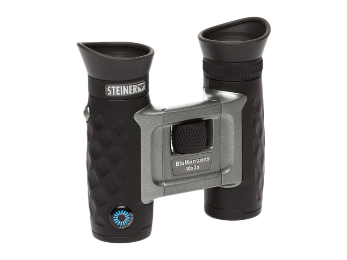 Steiner BluHorizons 10x26mm Roof Prism Binoculars NBR Long Life Rubber Armoring Black 2044