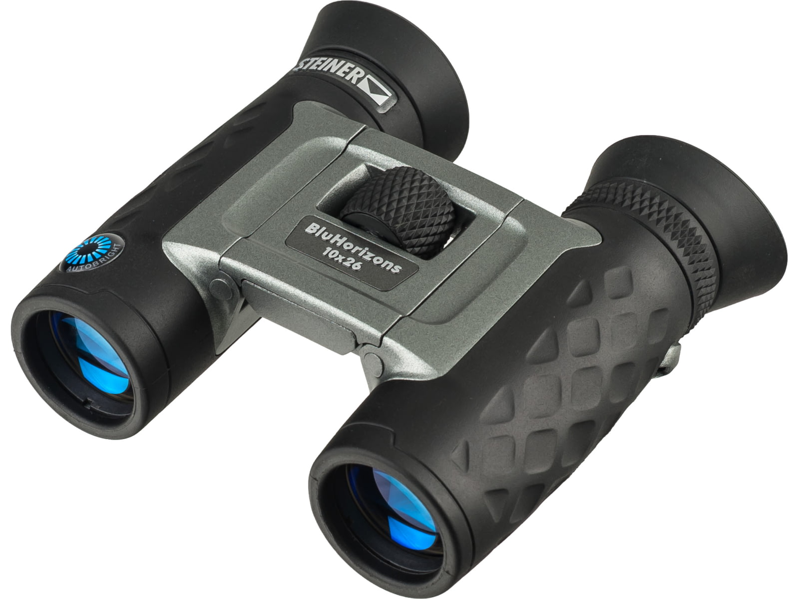 Steiner BluHorizons 10x26mm Roof Prism Binoculars NBR Long Life Rubber Armoring Black 2044