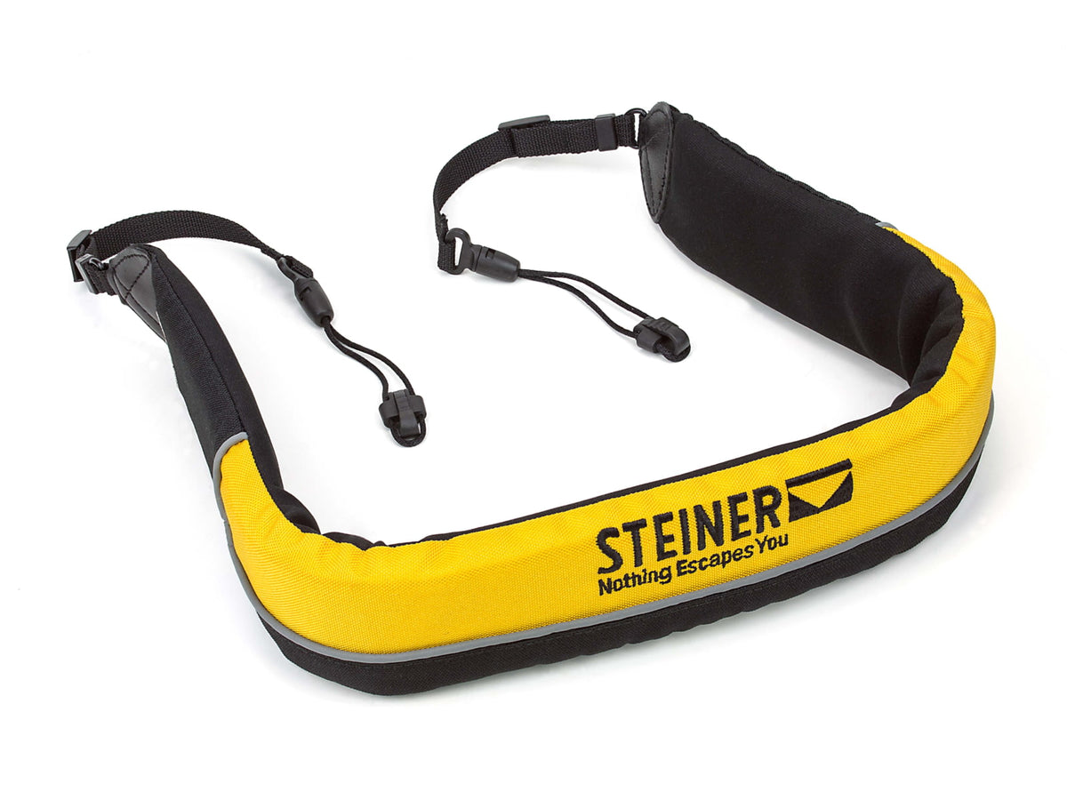 Steiner Binocular Float Strap Navigator Open Hinge Yellow 7699