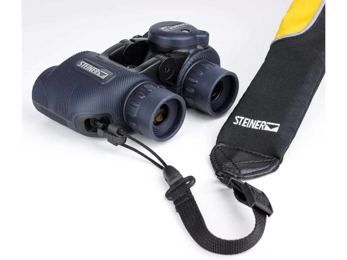 Steiner Binocular Float Strap Navigator Open Hinge Yellow 7699