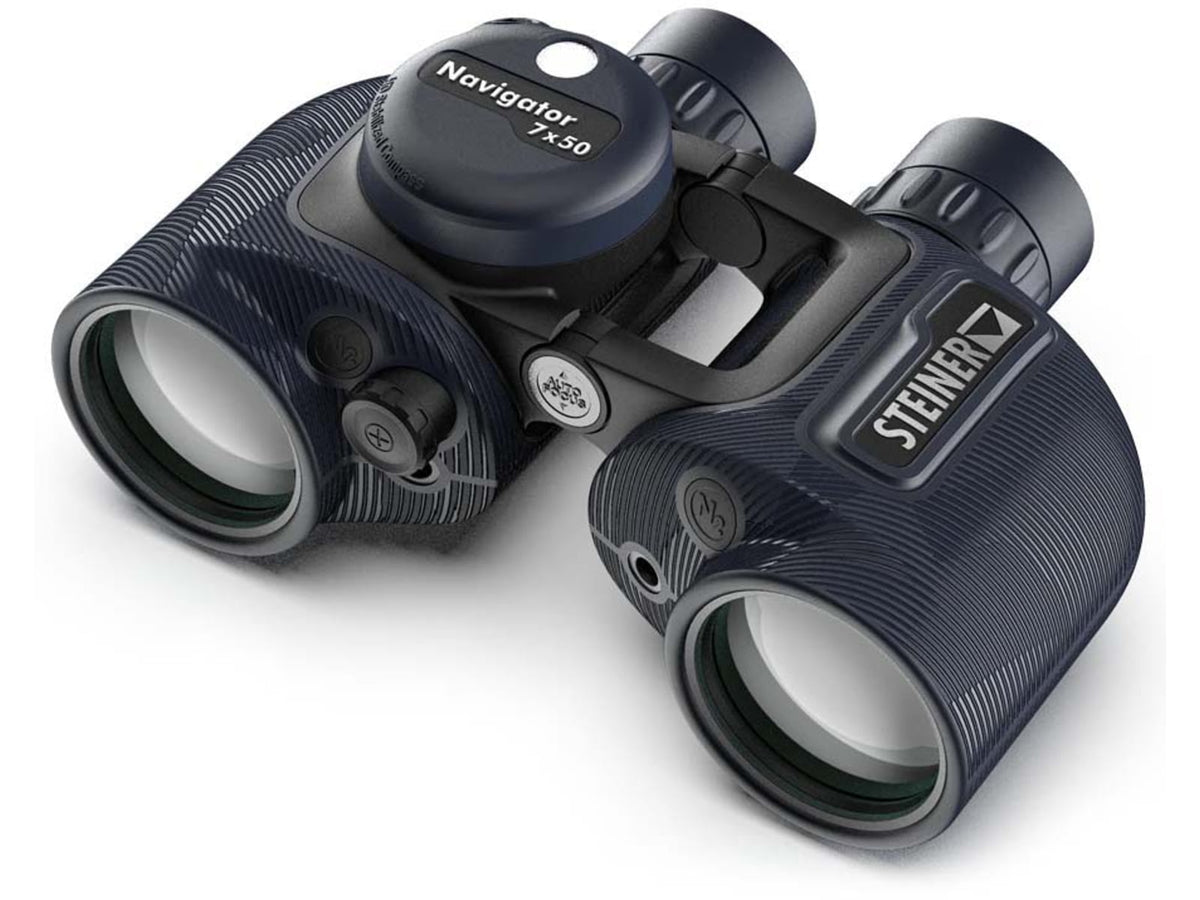 Steiner Navigator Open Hinge with Compass 7x50 Binocular Navy Blue 2343