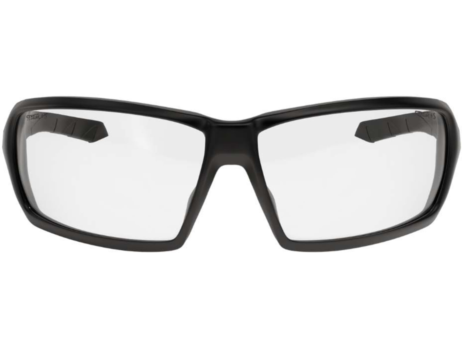 STNGR Ridge Ballistic Sunglasses Matte Black/Clear Large